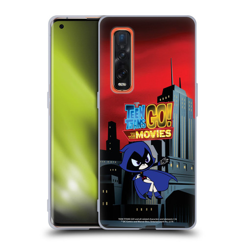 Teen Titans Go! To The Movies Character Art Raven Soft Gel Case for OPPO Find X2 Pro 5G