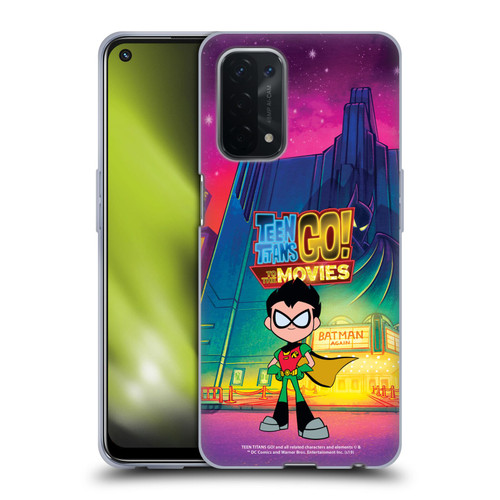 Teen Titans Go! To The Movies Character Art Robin Soft Gel Case for OPPO A54 5G