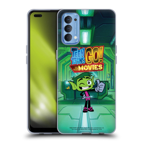 Teen Titans Go! To The Movies Character Art Beastboy Soft Gel Case for OPPO Reno 4 5G