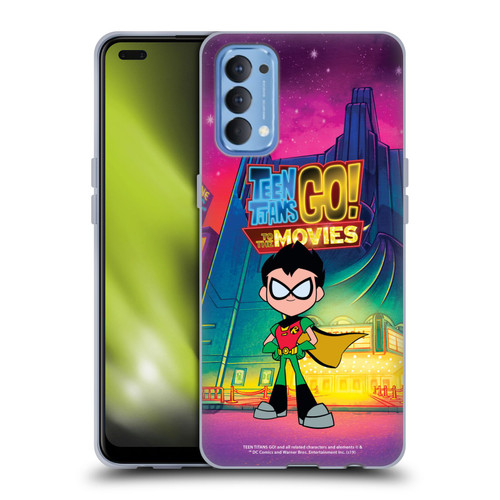 Teen Titans Go! To The Movies Character Art Robin Soft Gel Case for OPPO Reno 4 5G