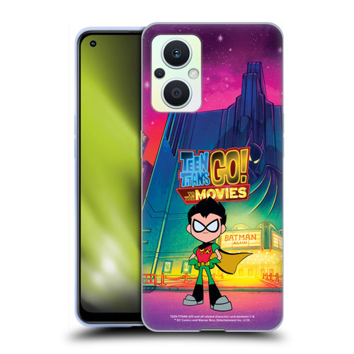 Teen Titans Go! To The Movies Character Art Robin Soft Gel Case for OPPO Reno8 Lite