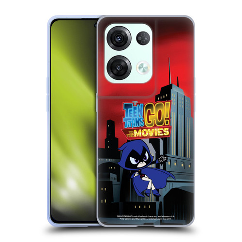 Teen Titans Go! To The Movies Character Art Raven Soft Gel Case for OPPO Reno8 Pro