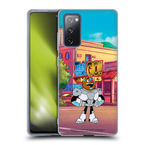 Teen Titans Go! To The Movies Character Art Cyborg Soft Gel Case for Samsung Galaxy S20 FE / 5G