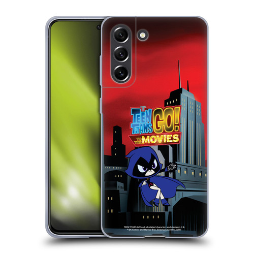 Teen Titans Go! To The Movies Character Art Raven Soft Gel Case for Samsung Galaxy S21 FE 5G