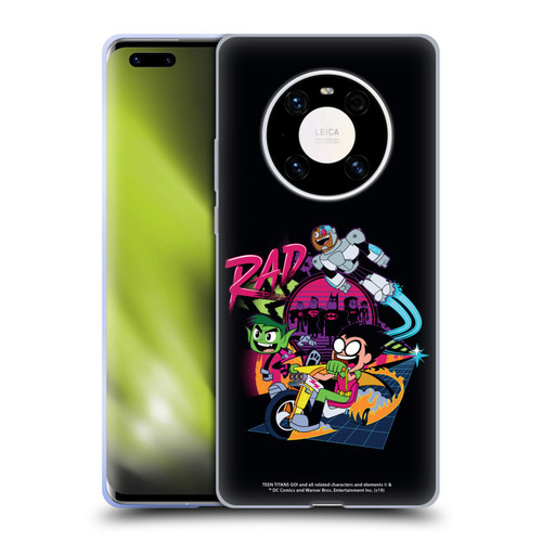 Teen Titans Go! To The Movies Graphic Designs Rad Soft Gel Case for Huawei Mate 40 Pro 5G
