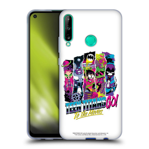 Teen Titans Go! To The Movies Graphic Designs Collage 2 Soft Gel Case for Huawei P40 lite E