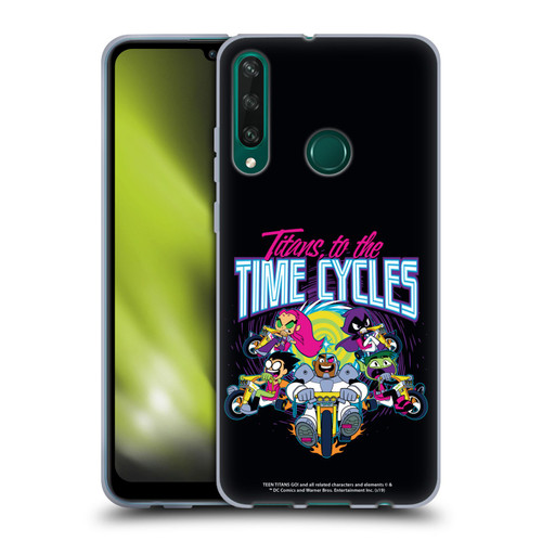 Teen Titans Go! To The Movies Graphic Designs To The Time Cycles Soft Gel Case for Huawei Y6p