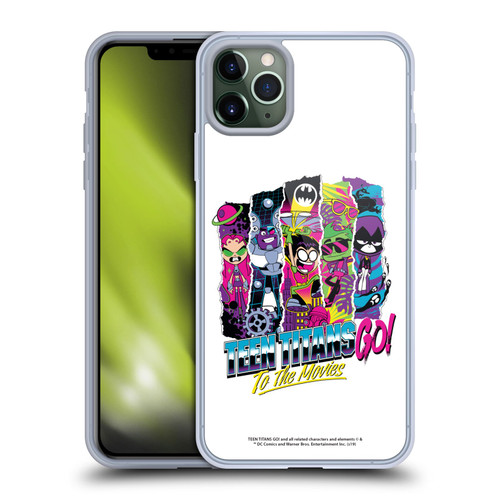 Teen Titans Go! To The Movies Graphic Designs Collage 2 Soft Gel Case for Apple iPhone 11 Pro Max