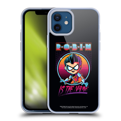 Teen Titans Go! To The Movies Graphic Designs Robin Soft Gel Case for Apple iPhone 12 / iPhone 12 Pro