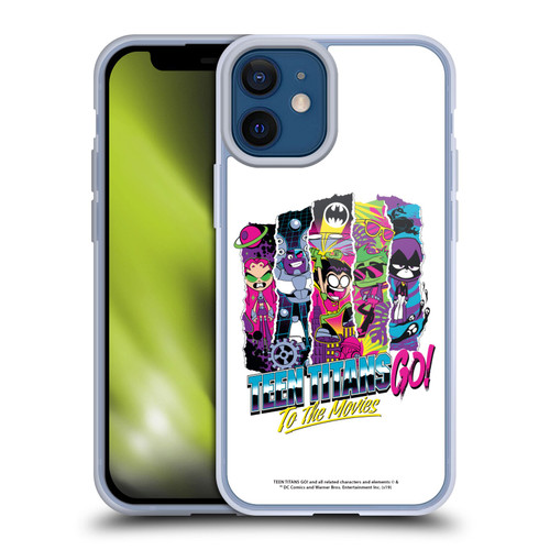 Teen Titans Go! To The Movies Graphic Designs Collage 2 Soft Gel Case for Apple iPhone 12 Mini