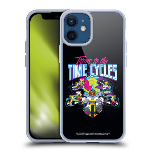Teen Titans Go! To The Movies Graphic Designs To The Time Cycles Soft Gel Case for Apple iPhone 12 Mini