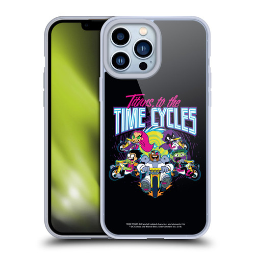 Teen Titans Go! To The Movies Graphic Designs To The Time Cycles Soft Gel Case for Apple iPhone 13 Pro Max