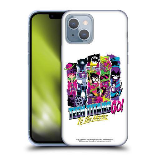 Teen Titans Go! To The Movies Graphic Designs Collage 2 Soft Gel Case for Apple iPhone 14