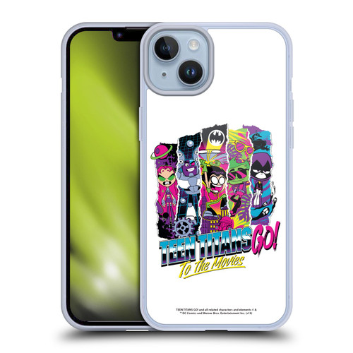 Teen Titans Go! To The Movies Graphic Designs Collage 2 Soft Gel Case for Apple iPhone 14 Plus