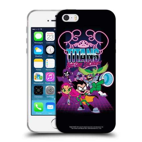Teen Titans Go! To The Movies Graphic Designs Sick Moves Soft Gel Case for Apple iPhone 5 / 5s / iPhone SE 2016