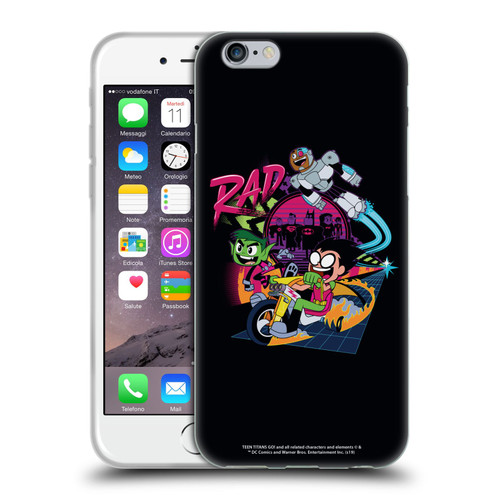 Teen Titans Go! To The Movies Graphic Designs Rad Soft Gel Case for Apple iPhone 6 / iPhone 6s
