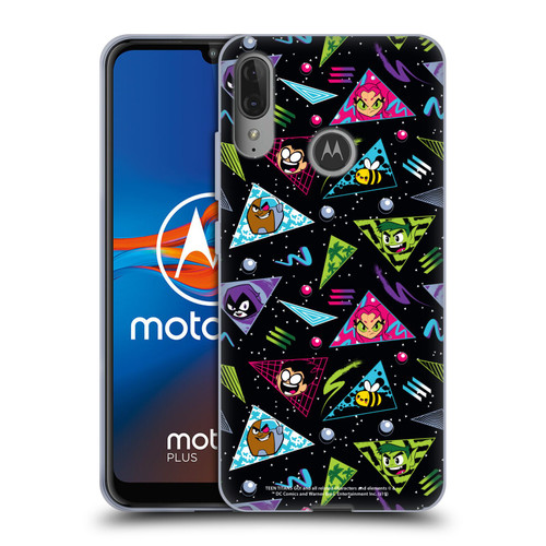 Teen Titans Go! To The Movies Graphic Designs Patterns Soft Gel Case for Motorola Moto E6 Plus