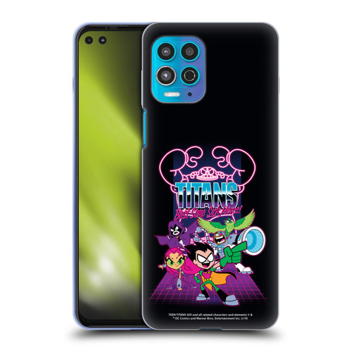 Teen Titans Go! To The Movies Graphic Designs Sick Moves Soft Gel Case for Motorola Moto G100