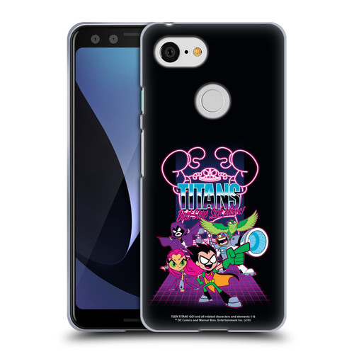 Teen Titans Go! To The Movies Graphic Designs Sick Moves Soft Gel Case for Google Pixel 3