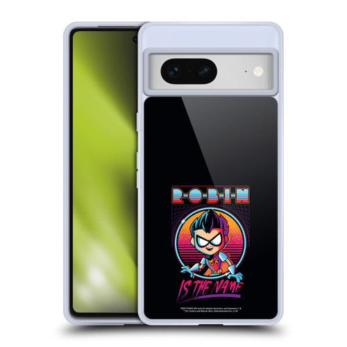 Teen Titans Go! To The Movies Graphic Designs Robin Soft Gel Case for Google Pixel 7