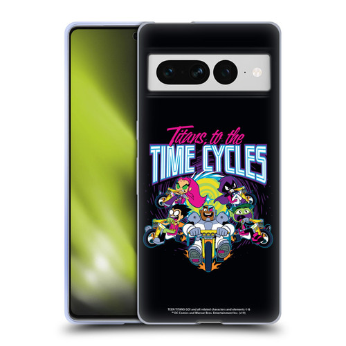 Teen Titans Go! To The Movies Graphic Designs To The Time Cycles Soft Gel Case for Google Pixel 7 Pro