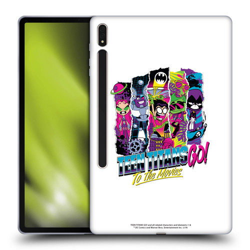 Teen Titans Go! To The Movies Graphic Designs Collage 2 Soft Gel Case for Samsung Galaxy Tab S8 Plus