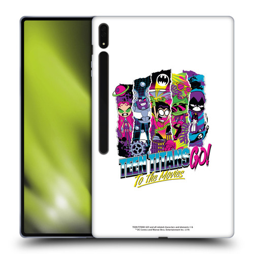 Teen Titans Go! To The Movies Graphic Designs Collage 2 Soft Gel Case for Samsung Galaxy Tab S8 Ultra