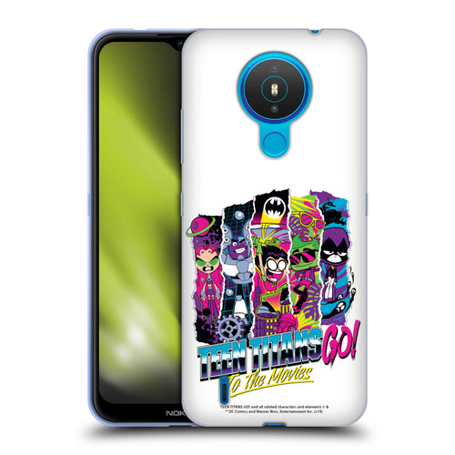 Teen Titans Go! To The Movies Graphic Designs Collage 2 Soft Gel Case for Nokia 1.4