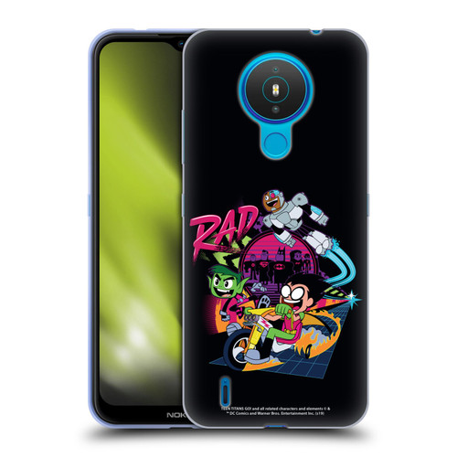 Teen Titans Go! To The Movies Graphic Designs Rad Soft Gel Case for Nokia 1.4