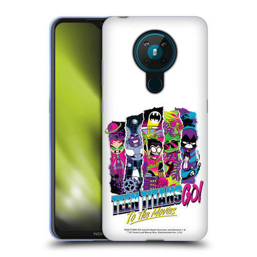 Teen Titans Go! To The Movies Graphic Designs Collage 2 Soft Gel Case for Nokia 5.3