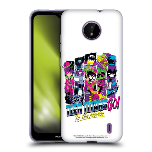 Teen Titans Go! To The Movies Graphic Designs Collage 2 Soft Gel Case for Nokia C10 / C20
