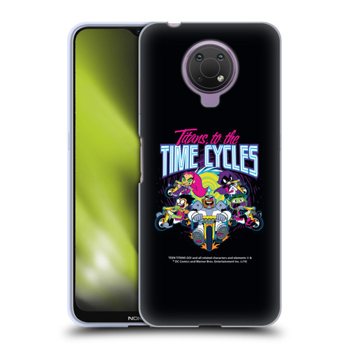 Teen Titans Go! To The Movies Graphic Designs To The Time Cycles Soft Gel Case for Nokia G10