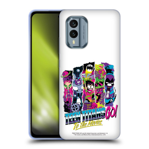 Teen Titans Go! To The Movies Graphic Designs Collage 2 Soft Gel Case for Nokia X30