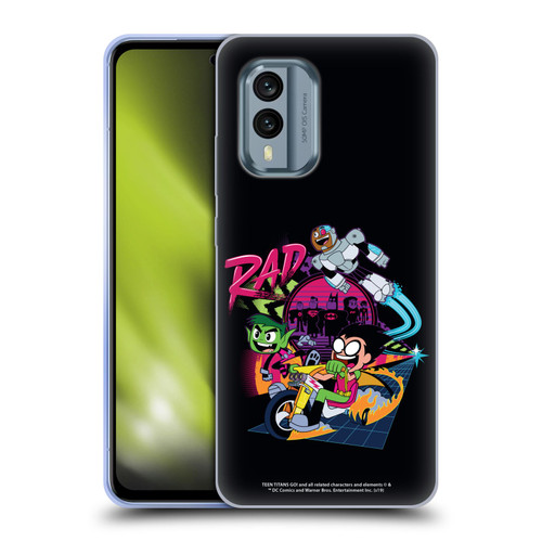 Teen Titans Go! To The Movies Graphic Designs Rad Soft Gel Case for Nokia X30