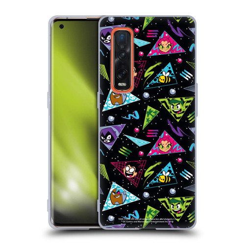 Teen Titans Go! To The Movies Graphic Designs Patterns Soft Gel Case for OPPO Find X2 Pro 5G
