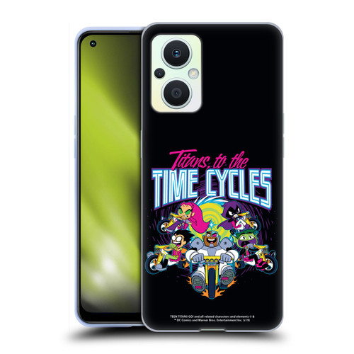 Teen Titans Go! To The Movies Graphic Designs To The Time Cycles Soft Gel Case for OPPO Reno8 Lite