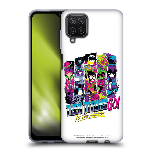 Teen Titans Go! To The Movies Graphic Designs Collage 2 Soft Gel Case for Samsung Galaxy A12 (2020)