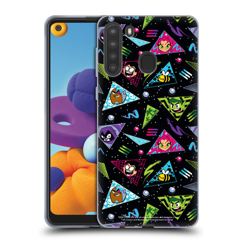 Teen Titans Go! To The Movies Graphic Designs Patterns Soft Gel Case for Samsung Galaxy A21 (2020)