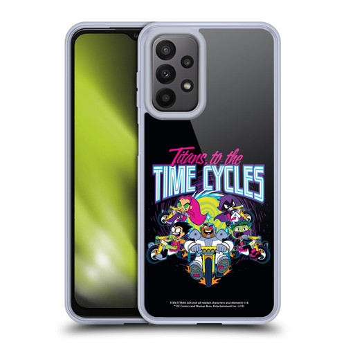 Teen Titans Go! To The Movies Graphic Designs To The Time Cycles Soft Gel Case for Samsung Galaxy A23 / 5G (2022)