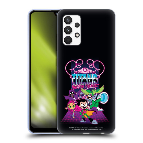 Teen Titans Go! To The Movies Graphic Designs Sick Moves Soft Gel Case for Samsung Galaxy A32 (2021)