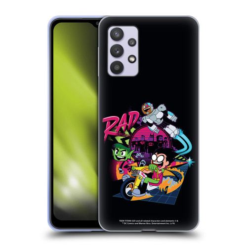 Teen Titans Go! To The Movies Graphic Designs Rad Soft Gel Case for Samsung Galaxy A32 5G / M32 5G (2021)