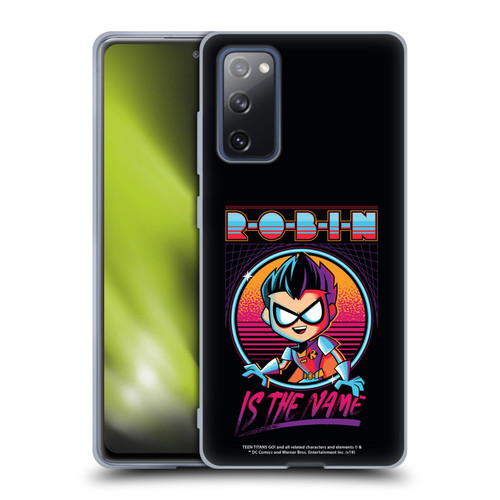 Teen Titans Go! To The Movies Graphic Designs Robin Soft Gel Case for Samsung Galaxy S20 FE / 5G