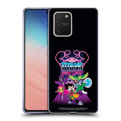 Teen Titans Go! To The Movies Graphic Designs Sick Moves Soft Gel Case for Samsung Galaxy S10 Lite