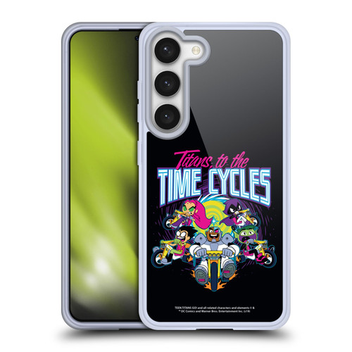 Teen Titans Go! To The Movies Graphic Designs To The Time Cycles Soft Gel Case for Samsung Galaxy S23 5G