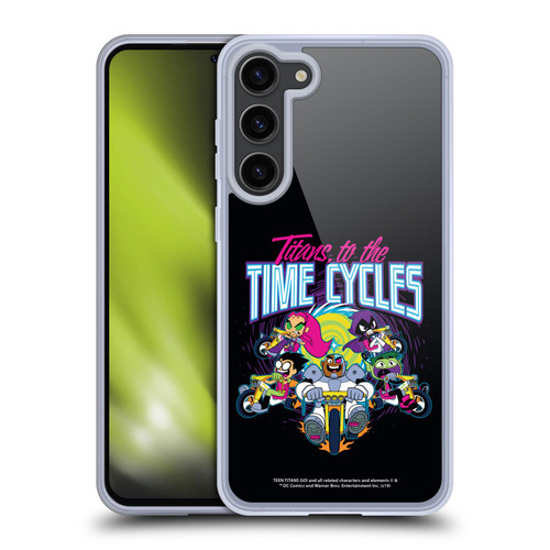 Teen Titans Go! To The Movies Graphic Designs To The Time Cycles Soft Gel Case for Samsung Galaxy S23+ 5G