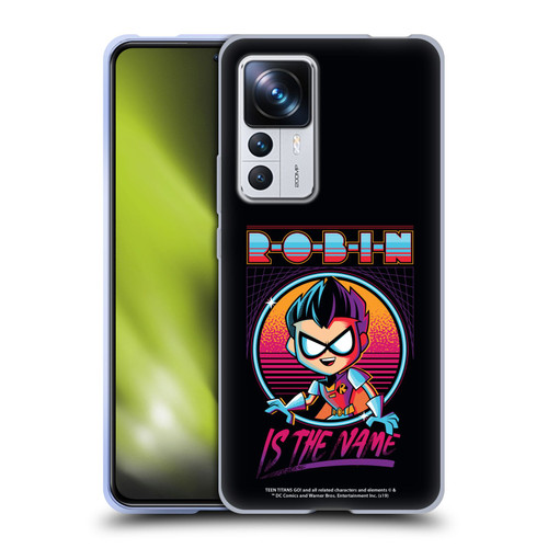 Teen Titans Go! To The Movies Graphic Designs Robin Soft Gel Case for Xiaomi 12T Pro