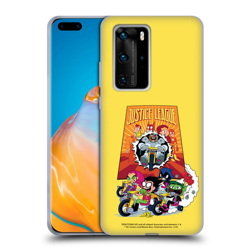 Teen Titans Go! To The Movies Hollywood Graphics Justice League 2 Soft Gel Case for Huawei P40 Pro / P40 Pro Plus 5G