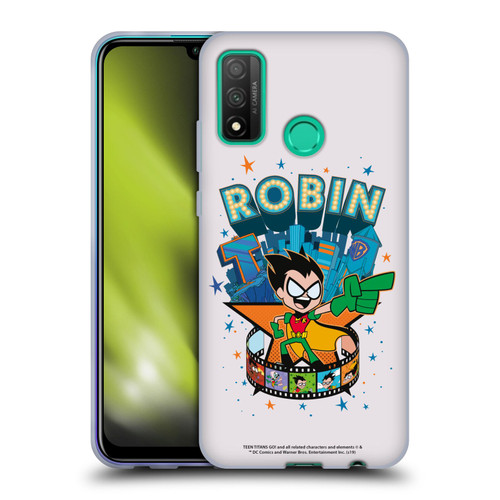 Teen Titans Go! To The Movies Hollywood Graphics Robin Soft Gel Case for Huawei P Smart (2020)