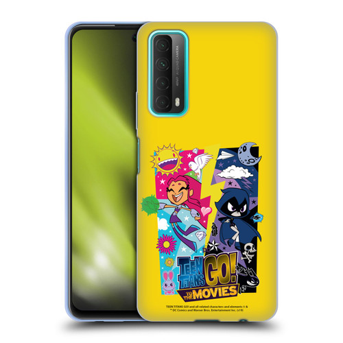 Teen Titans Go! To The Movies Hollywood Graphics Starfire & Raven Soft Gel Case for Huawei P Smart (2021)