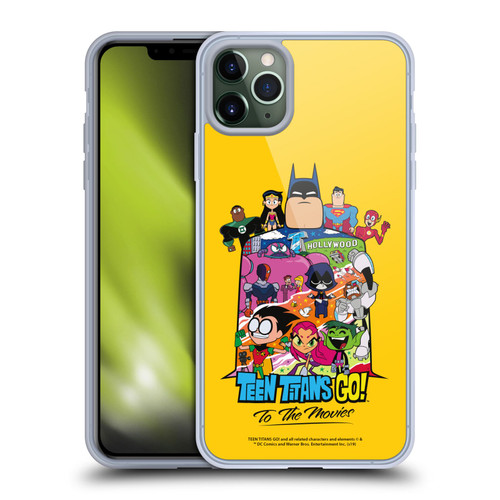 Teen Titans Go! To The Movies Hollywood Graphics Justice League Soft Gel Case for Apple iPhone 11 Pro Max